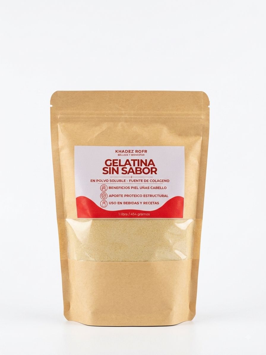 Gelatina Sin Sabor