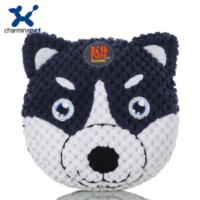 Husky Head Plush Toy