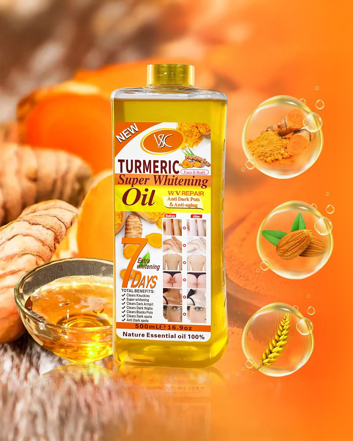 Tumeric Skin Oil