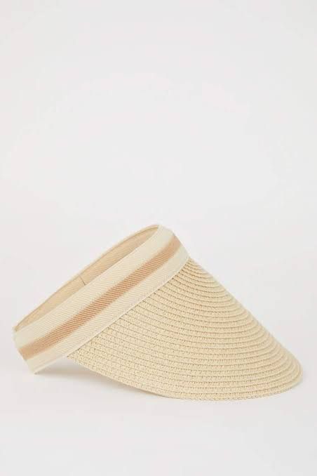 Straw Sun Visor