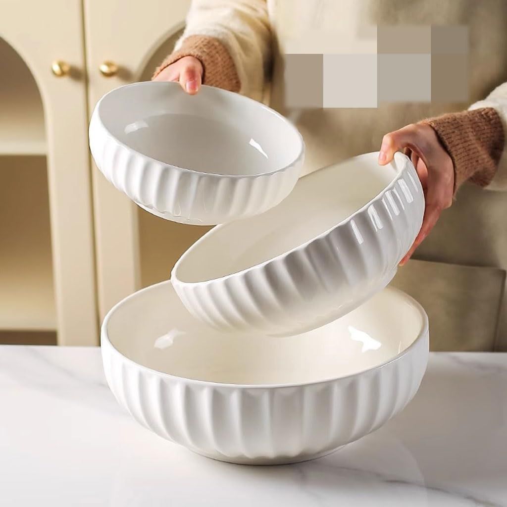 Ceramic Serving Bowls 3Pcs