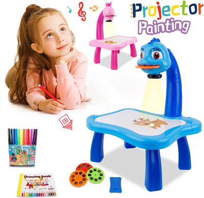Small Size Educational Kids Drawing Projector Table