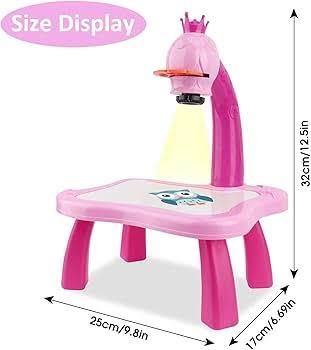 Small Size Educational Kids Drawing Projector Table