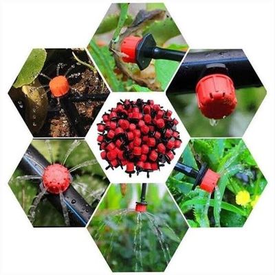 Adjustable Irrigation Dripper Sprinkler - 50 pcs