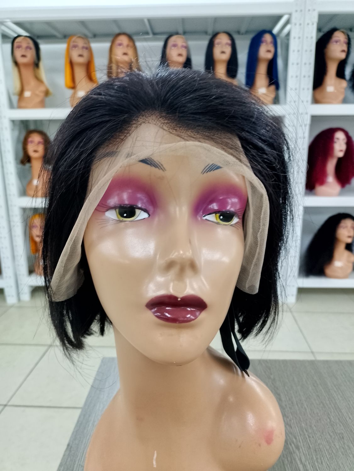 Short Bob Wig 10" 100% human hair