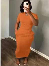 Ribbed Midi Dress