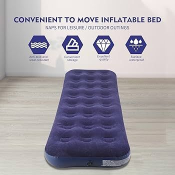 Inflatable Air Mattress - Single