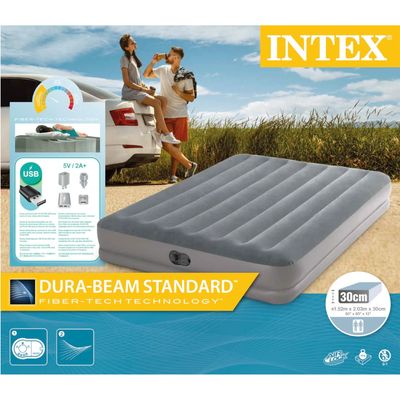 Intex Dura-Beam Downy Airbed - Double