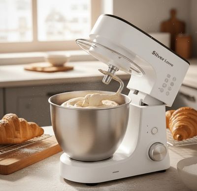 Silver Love Stand Mixer