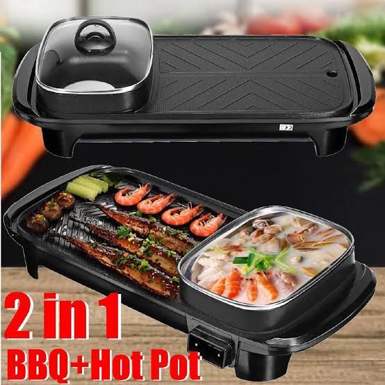 Multifunctional Electric Grill &amp; Hot Pot