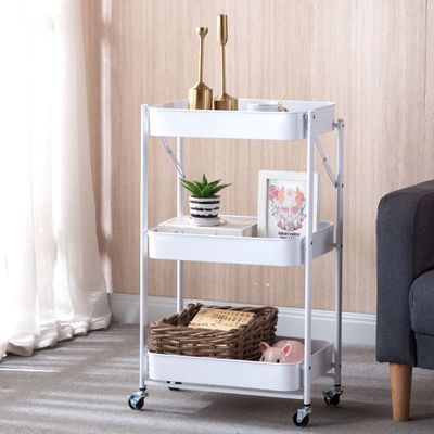 3-Tier Foldable Trolley
