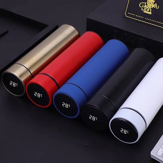 Vacuum Flask With LED Temperature