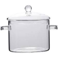 Glass Cooking Pot