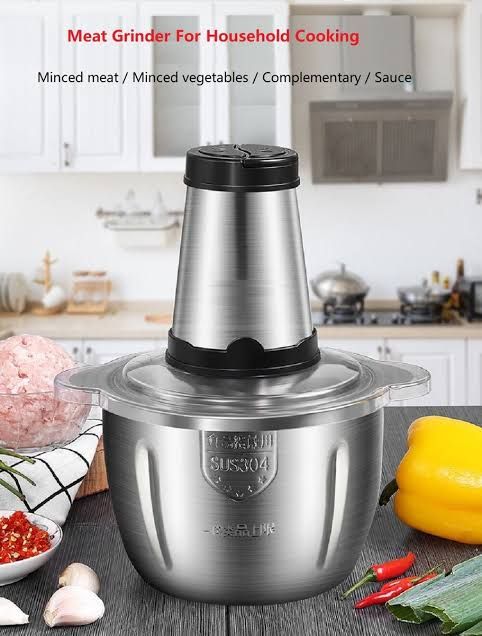 Stainless Steel Meat Processor - 3L