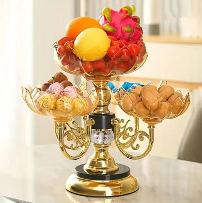 Multi-Layer Rotating Fruit Stand