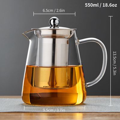 Glass Teapot With Infuser