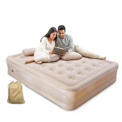 Inflatable Air Mattress With Built-in Pump - Double