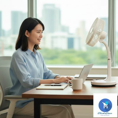 Rechargeable Flexible Desk Fan