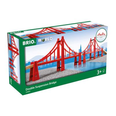 BRIO DOUBLE SUSPENSION BRIDGE-BRI-33683