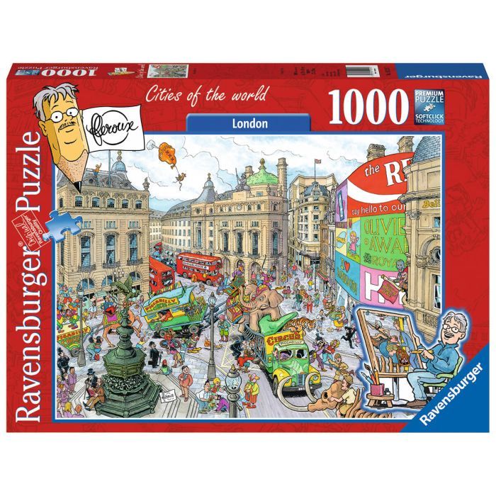 RAVENSBURGER 1000PC PUZZLE LONDON HUMOUR-RVG-19213