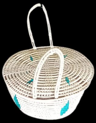 Handcrafted Sweetgrass Basket