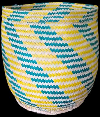Zigzag Handwoven Basket