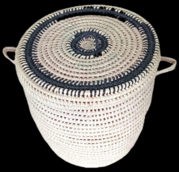 Hand-woven Laundry Basket