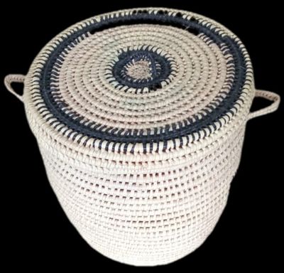 Hand-woven Laundry Basket
