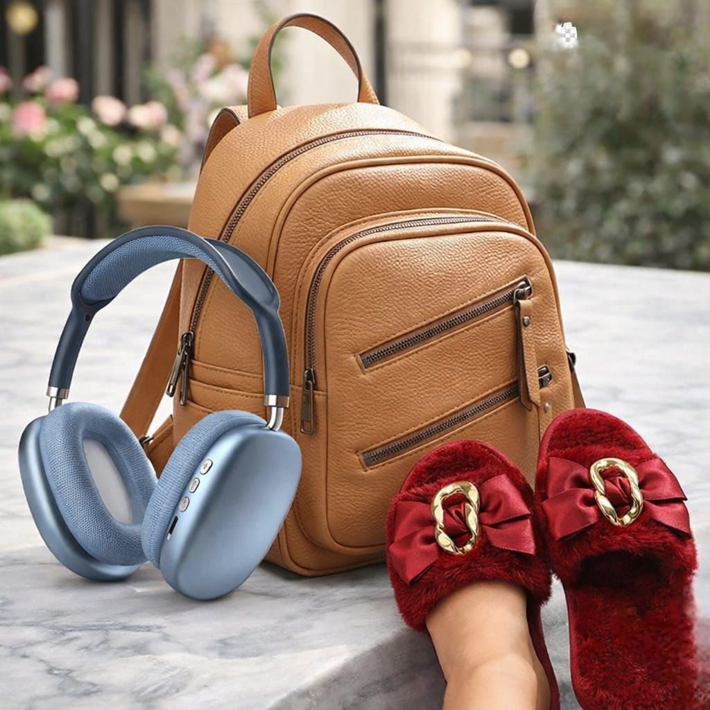Combo - Backpack, Sleepers &amp; Headphones