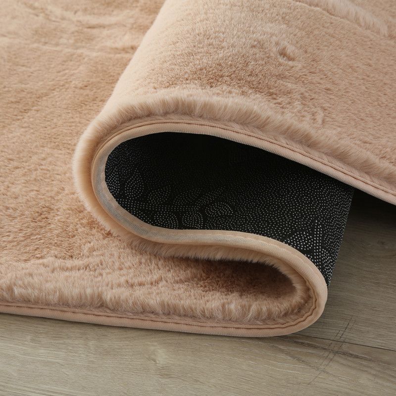Ultra-Soft Faux Rabbit Fur Area Rug