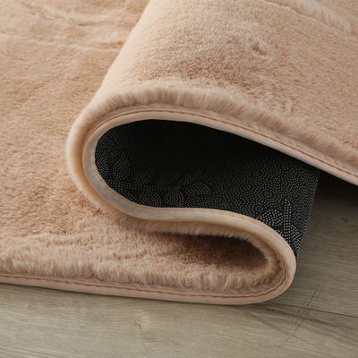 Ultra-Soft Faux Rabbit Fur Area Rug