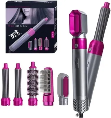 Multifunctional Hot Air Styler and Hair Dryer Brush 5-in-1
