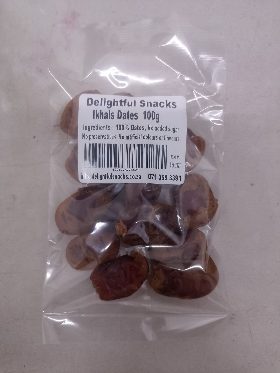 Ikhals Dates 100g
