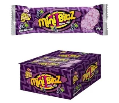 Mini Bitz Blackcurrant 50g
