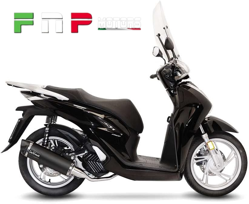 Scarico completo LeoVince SBK NERO HONDA SH 125I INOX