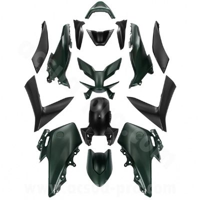 KIT CARENE 15 PEZZI CARENA YAMAHA TMAX 560CC 2022-2024 DARK PETROL