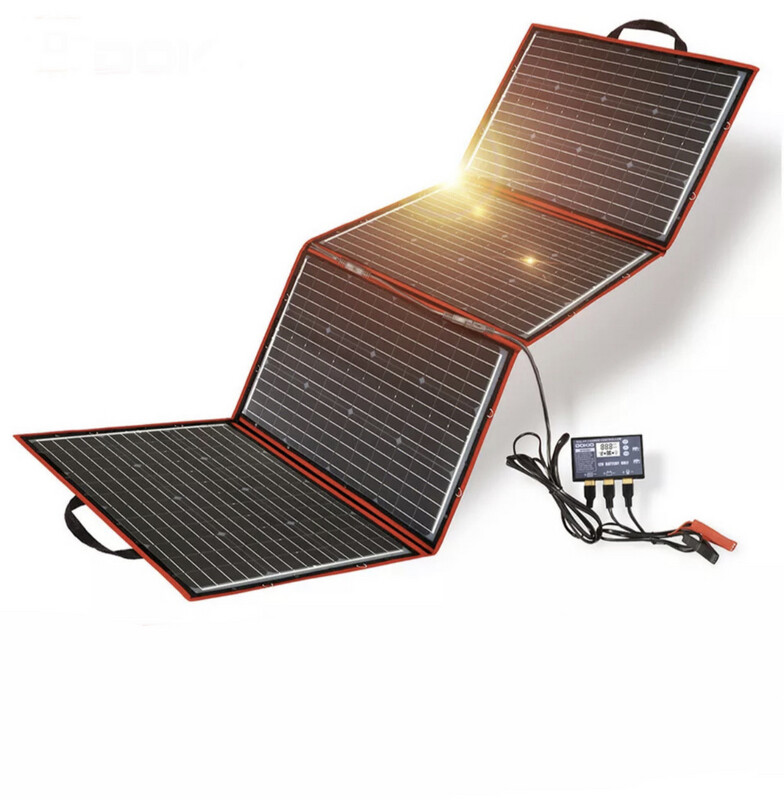 SolarPanel 200W Faltbar Tragbar + 12V 20A Camping