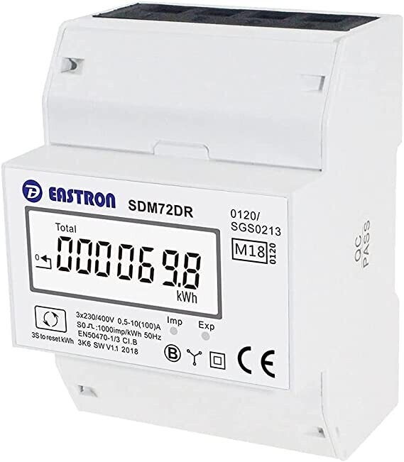 Eastron Smartmeter SDM630 Modbus V2