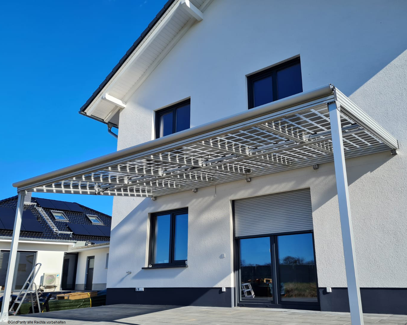 PV Solar Terrassenüberdachung