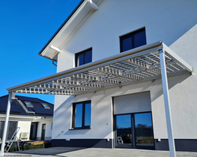 PV Solar Terrassenüberdachung