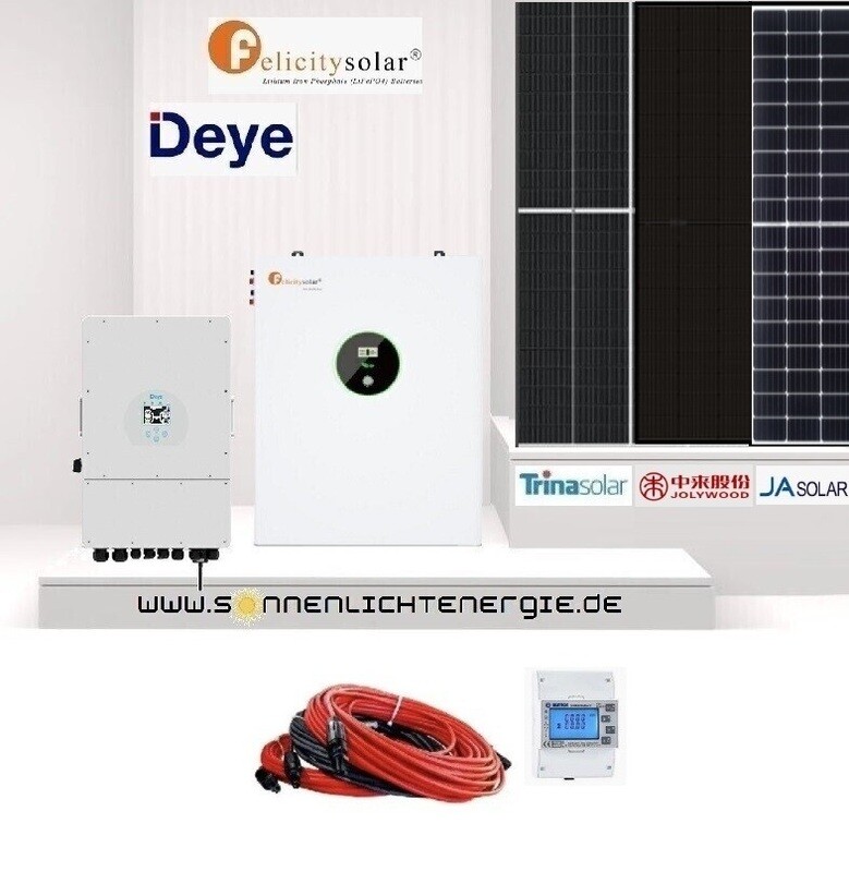 8 KW Deye Photovoltaik Set mit Felicity Solar