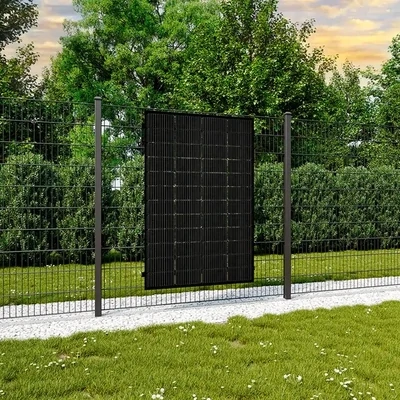 Zaun-PV Montagepaket Flach M2B für 1 PV-Modul