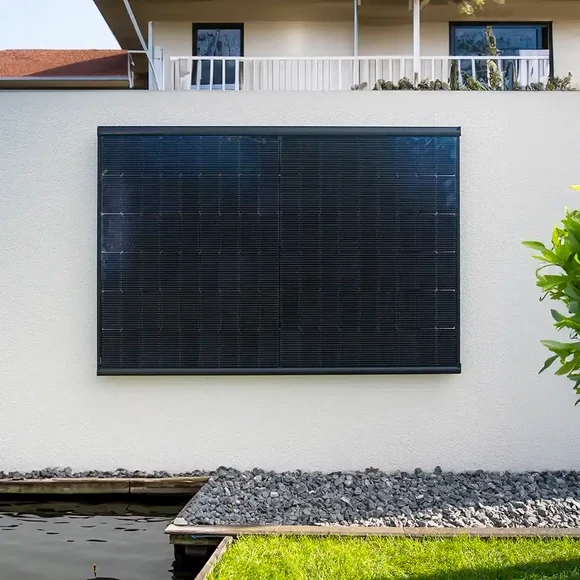 WandPV Premium verdecktes Montagesystem für 2 PV-Module horizontal