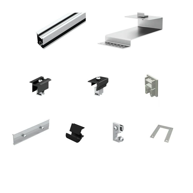 Komplettset Unterkonstruktion Set für Biberschwanz für 10 Module