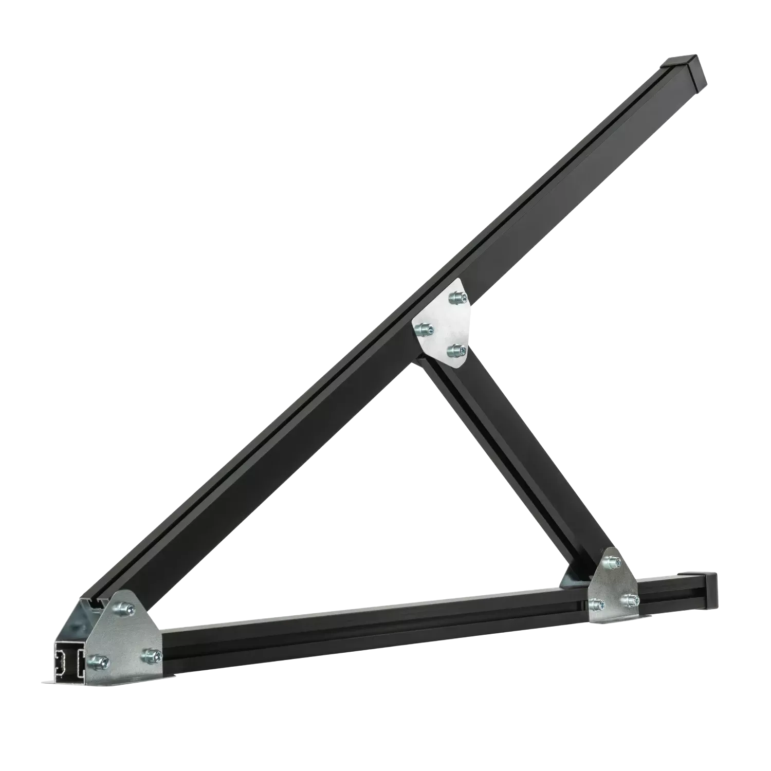 Aufständerungsdreieck schwarz 3-45° Grad – Stabiles Montagesystem für Solarmodule