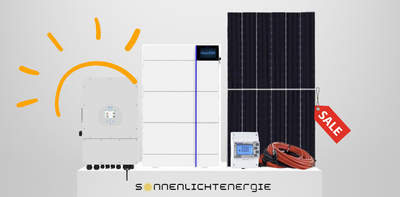 30 KW DEYE Hochvolt Solaranlage mit GB-L 12,27 kWh Trina Glas-Glas