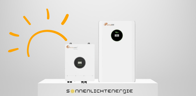Felicity Solar Off-Grid Bundle 8 KW Wechselrichter IVEM8048 mit 10,5 kWh Niedervolt-Speicher LUX-E-48200LG03