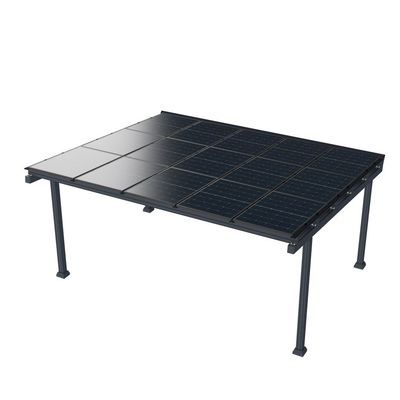 PV Carport Doppelgarage Bausatz (vorbereitet für Solarmodule)