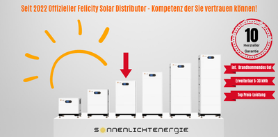 FelicityESS Solar HV-battery LUX-X-96050HMG01 15,36 kWh