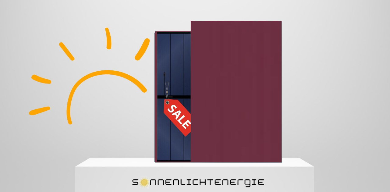 DAH Solar DHN-54R20DG 430W Glas-Glas RAL 4004 Burgunder red